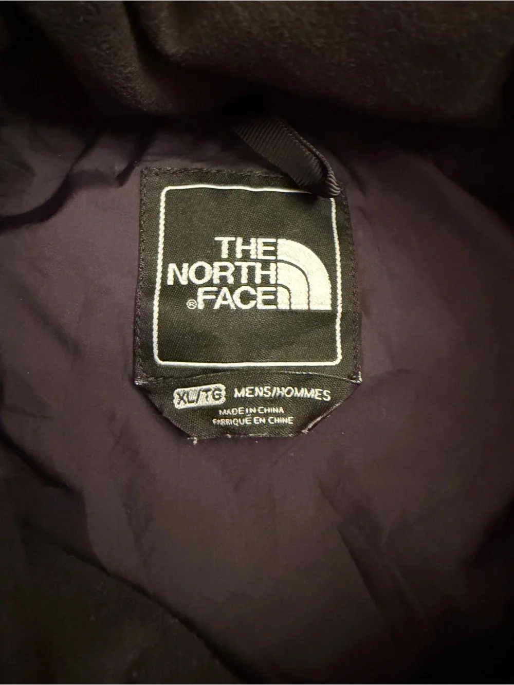 The North Face 550 Fill Power Down Puffer Jacket Black Men’s XL